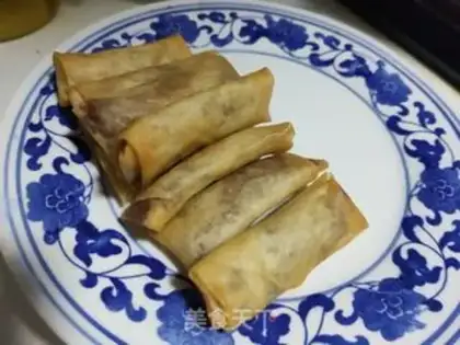 Make Spring rolls step 2