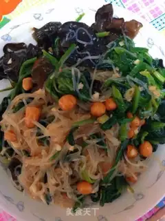 Make A spinach fan step 8