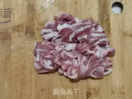 Make Bean bean noodle step 1