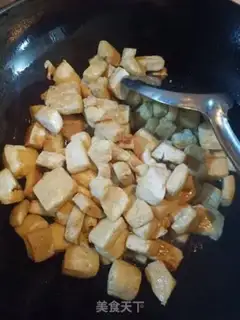 Make Spicy tofu step 4
