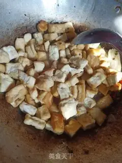 Make Spicy tofu step 5