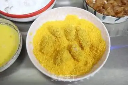 Make Air fried rice onion ring fries step 11