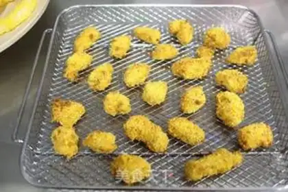 Make Air fried rice onion ring fries step 13