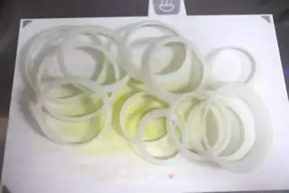 Make Air fried rice onion ring fries step 14