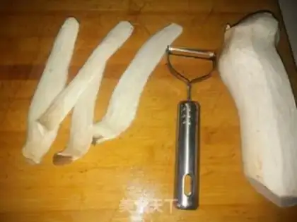 Make Apricot mushroom step 1