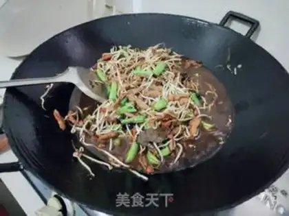 Make Bean bean noodle step 9