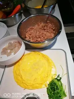 Make Eggs and bags and dumplings step 4