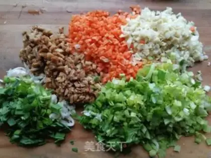 Make Fried pasta step 1
