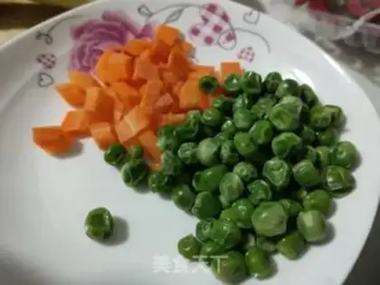 Make Five-color shrimp balls step 4