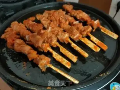 Make The fried flesh and blood are connected step 2