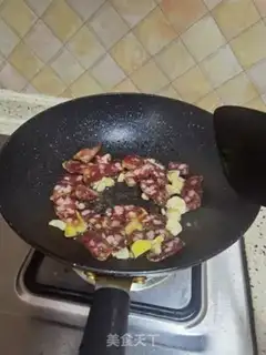 Make Weenie fried red pepper step 2