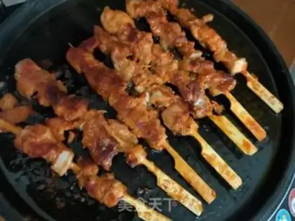 Make The fried flesh and blood are connected step 3