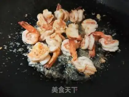 Make Five-color shrimp balls step 6