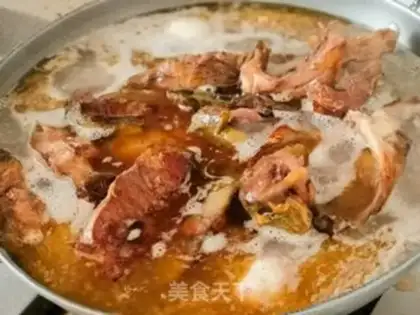 Make Squids boil fish balls step 5