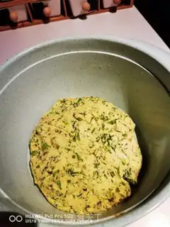 Make An artichoke corn nest step 12