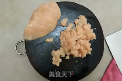 Make A chicken burrito step 1