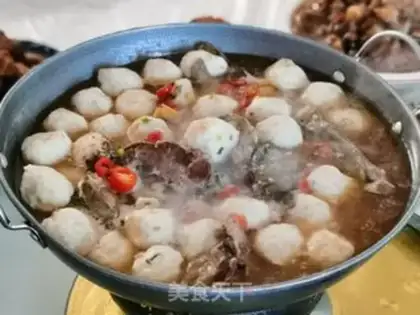 Make Squids boil fish balls step 8