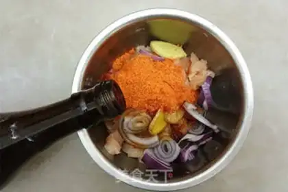 Make A chicken burrito step 2