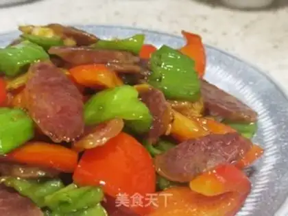 Make Weenie fried red pepper step 8