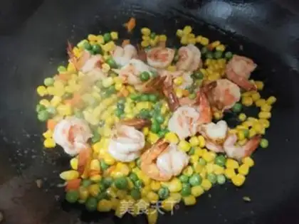 Make Five-color shrimp balls step 11