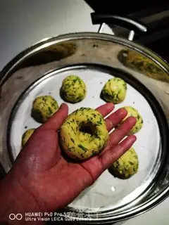Make An artichoke corn nest step 15
