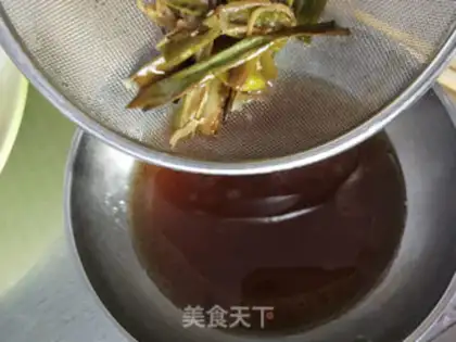 Make Burning sea cucumber step 4