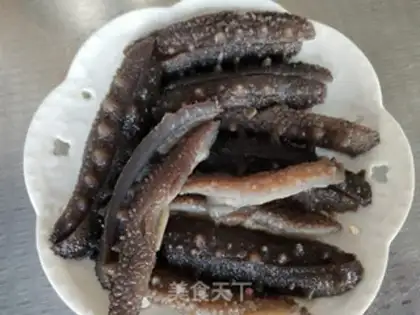 Make Burning sea cucumber step 6