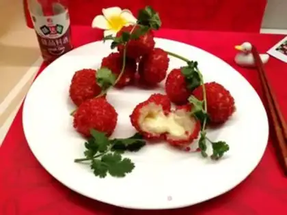 Make Shrimp balls step 6