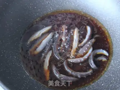 Make Burning sea cucumber step 9
