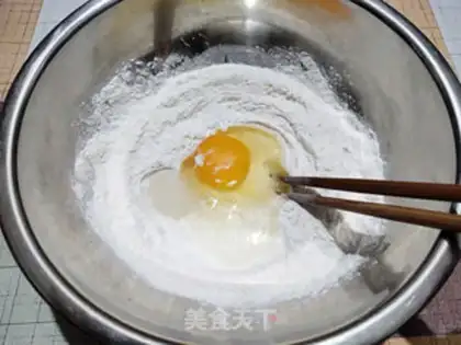 Make Homemade egg noodles step 1