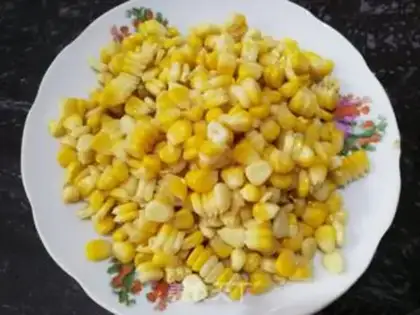 Make Gold corn brand step 0