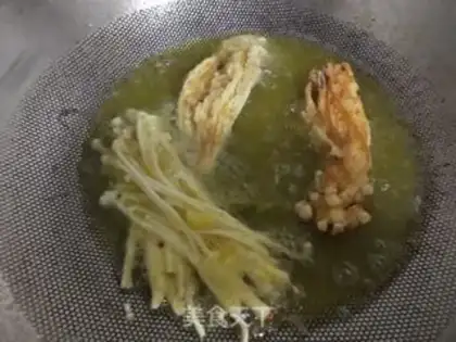 Make Flaming golden mushrooms step 4