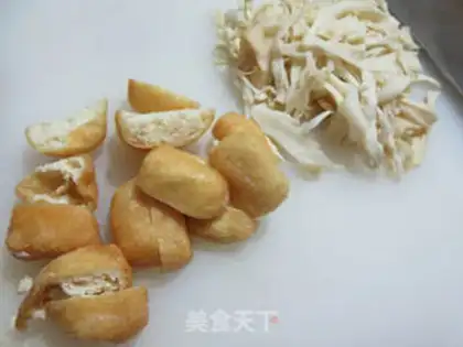 Make The tofu is burning the kid