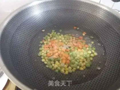 Make Five-colour vegetable grains step 2