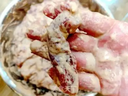 Make Meat fries step 2