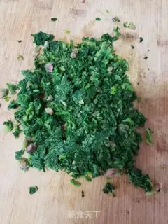 Make Spinach pancakes step 1