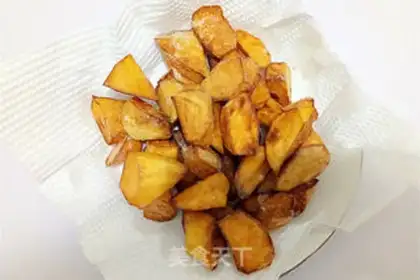 Make Honeyed potatoes step 5