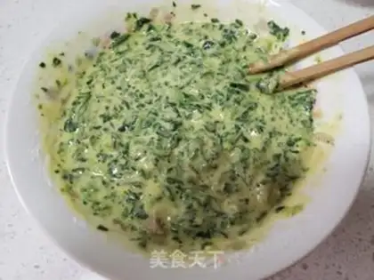 Make Spinach pancakes step 3