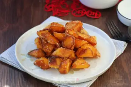 Make Honeyed potatoes step 10