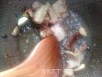 Make Garlic meat step 7
