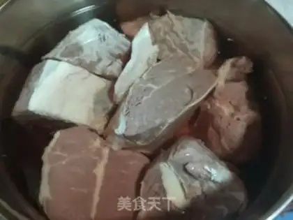 Make Beef sauce step 1