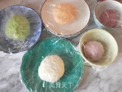 Make Five fortune dumplings step 0