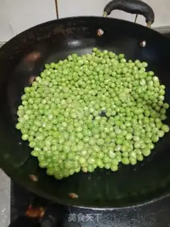 Make Peas, fried meat step 2