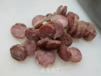 Make Sausage and black wood step 1