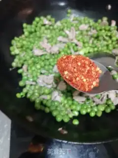 Make Peas, fried meat step 6