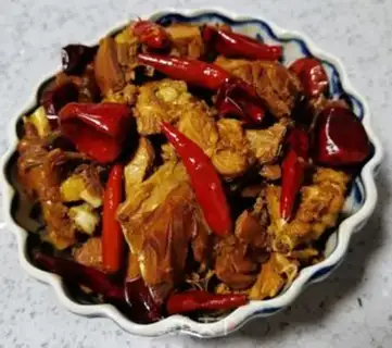 Make Spicy chicken step 14