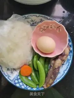 Make Sweet bean sausage fried rice step 0
