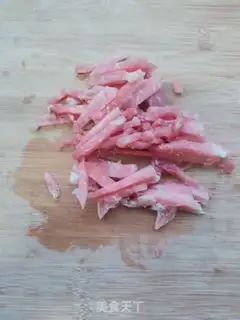 Make Garlic wood and meat step 0