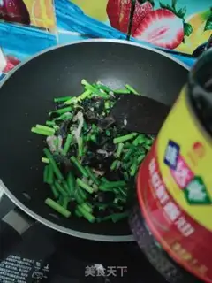 Make Garlic wood and meat step 9