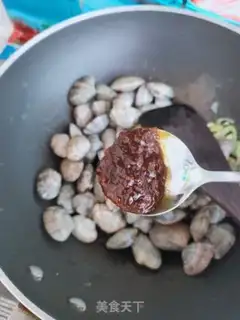 Make Saffron clams step 4